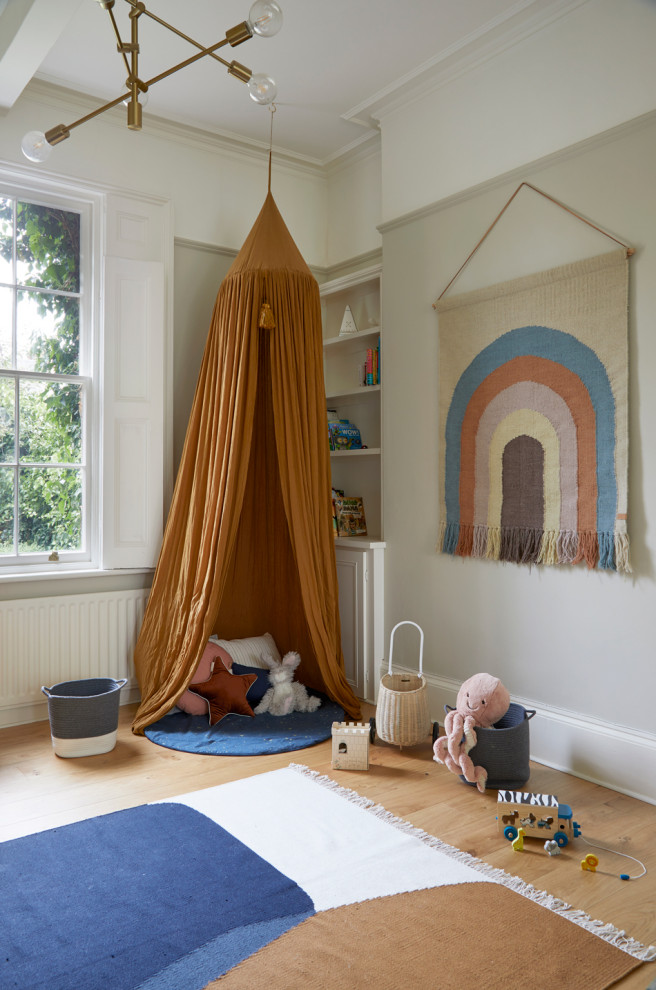 Inspiration for a scandi kids' bedroom in West Midlands.