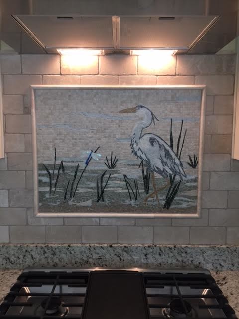 Kitchen - coastal kitchen idea in Baltimore
