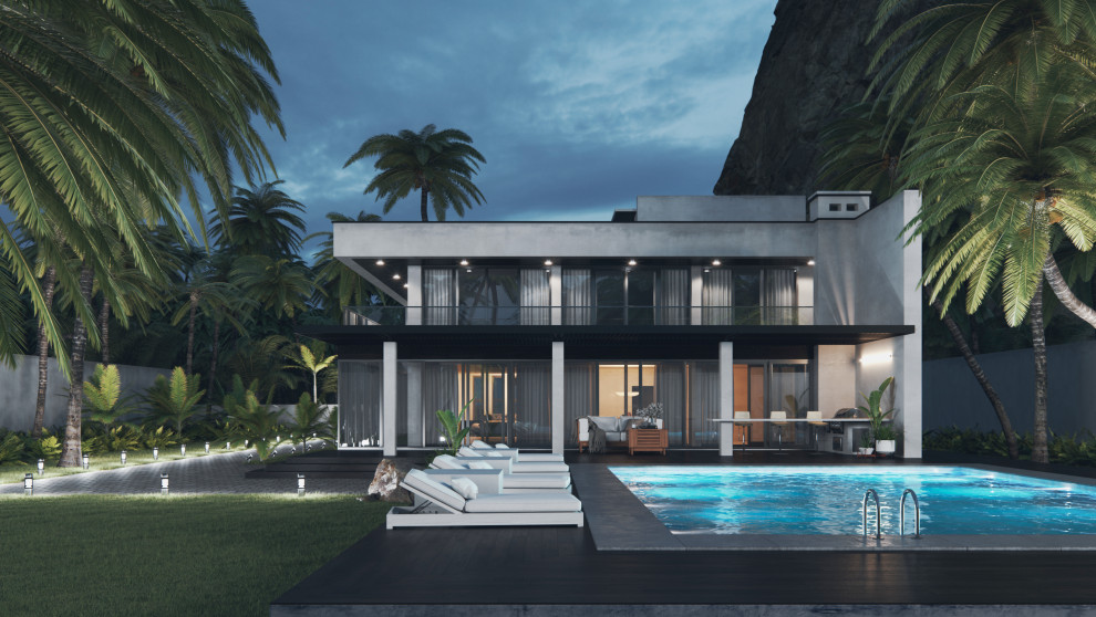 Загородный жилой дом-резиденция площадью 440 м.кв.