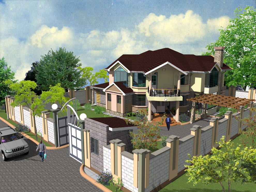 Proposed 4 Bedroom Maisonette - Murang'a - Contemporary ...