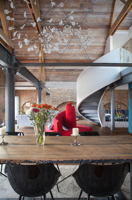 Wapping Loft industrial-comedor