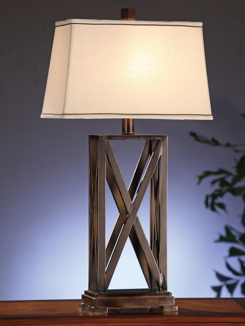 Crestview Collection Cvacr603 Criss Cross Table Lamp