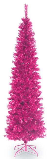 Pink Tinsel Tree 7 Contemporary Christmas Trees By National Pink Tinsel Tree 7