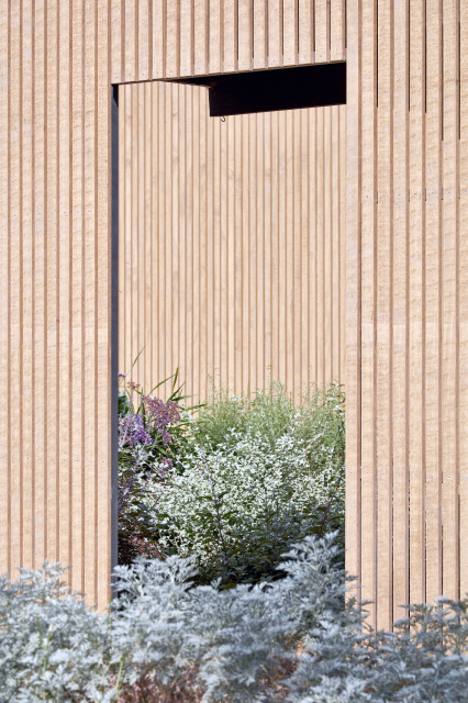 House In The Woods, Donvale contemporary-entrance