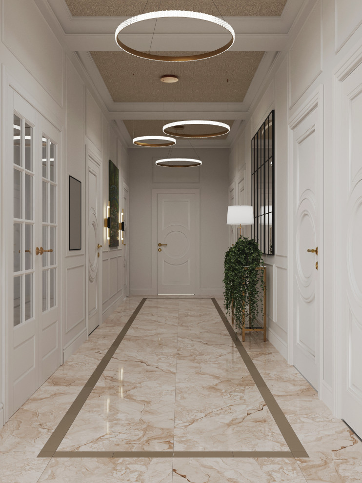 Дом с арочными окнами