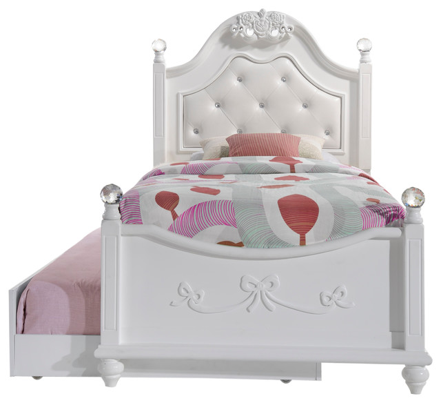 twin bed for girl with trundle