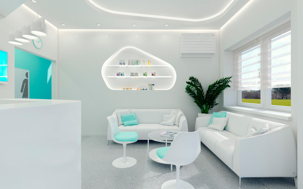 Интерьер стоматологической клиники Пломбир