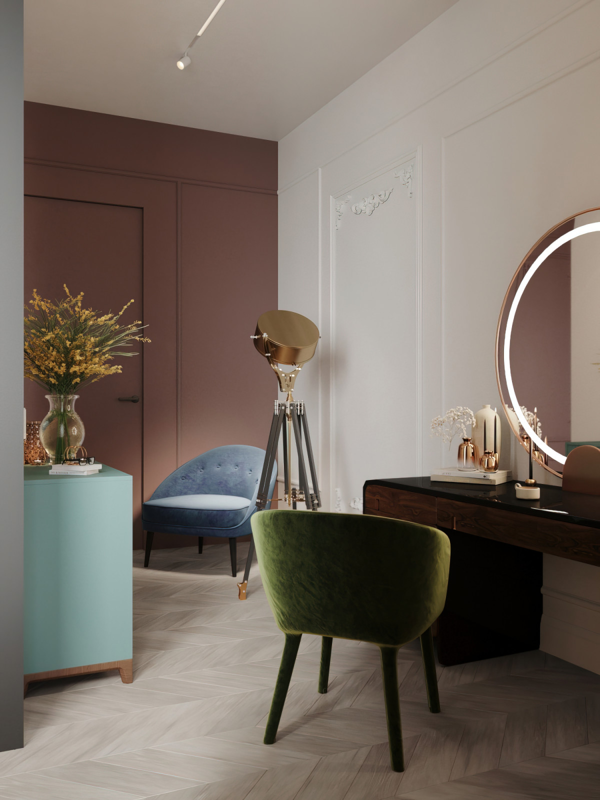 Четырехкомнатная квартира в ЖК Платинум