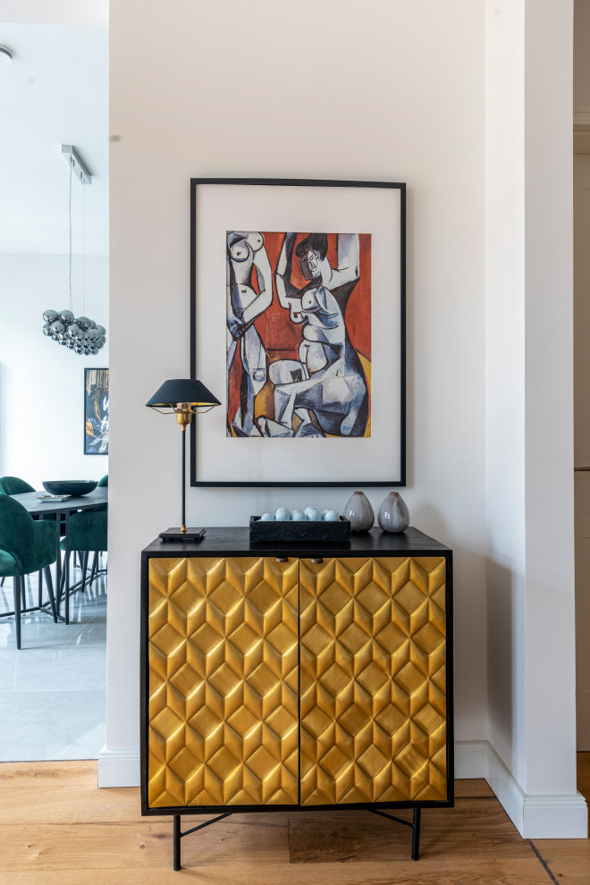 Modernes Wohnzimmer in Hamburg