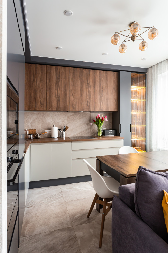 Угловая кухня в ЖК Домашний