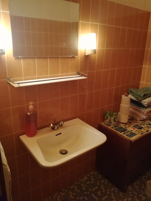 70er badeværelse, gode rÃ¥d modtages 2 badeværelser