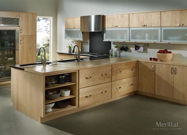 Merillat Masterpiece Epic In Maple Natural Contemporary