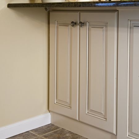 Period Inspired Restored Kitchen Cabinets