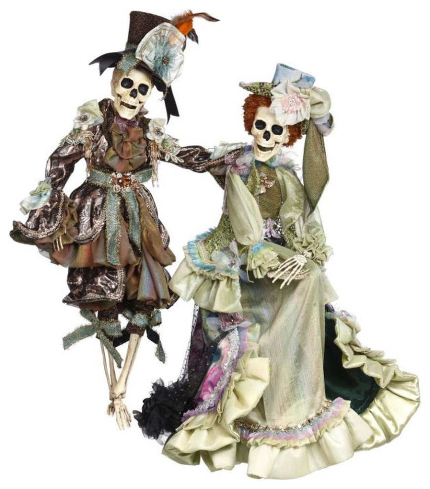 Mark Roberts 2020 Collection Fashion Skeleton, Large, Assortment of 2 ...