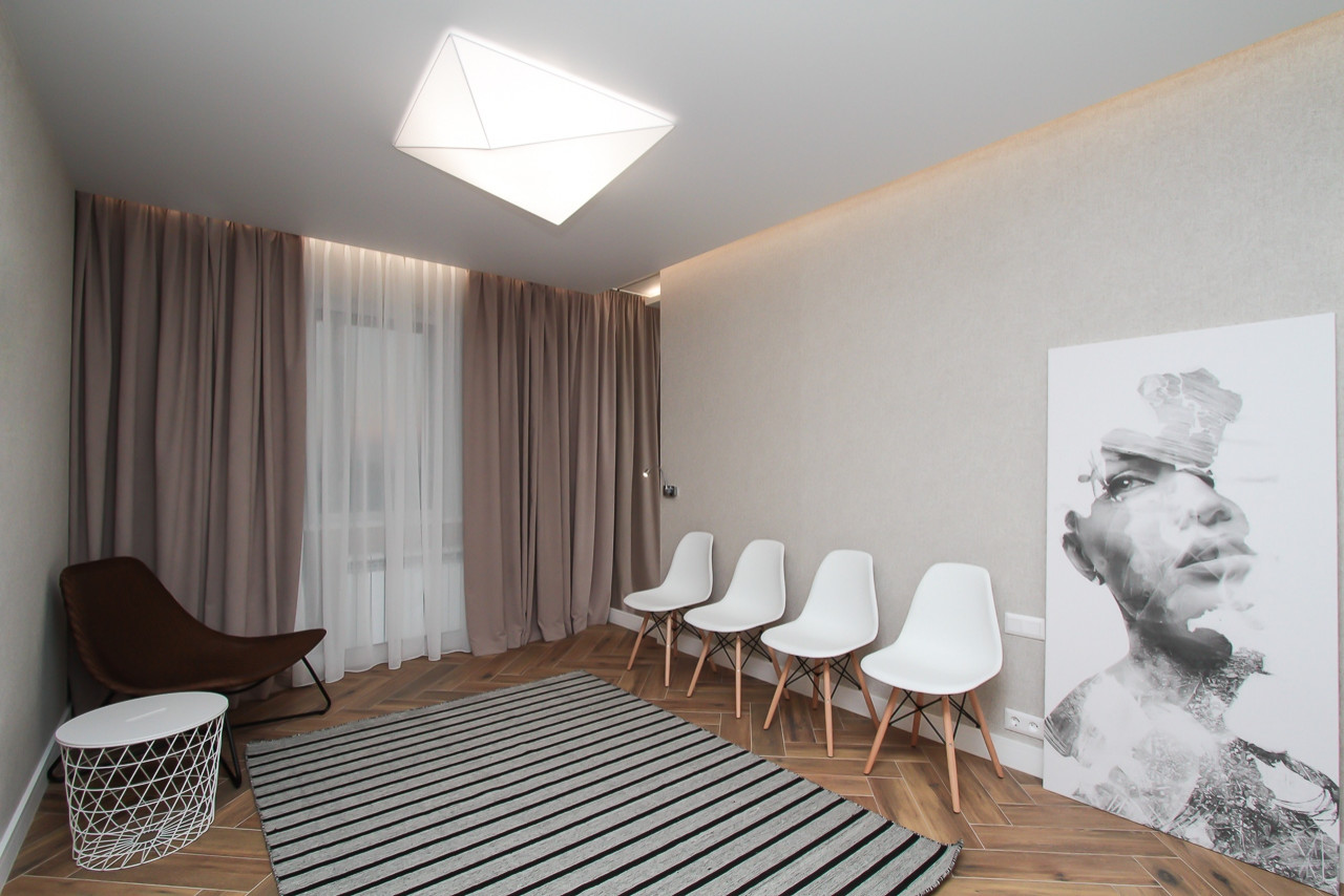 Спальня в 3х-комнатной квартире | 70м2 в ЖК Европейский