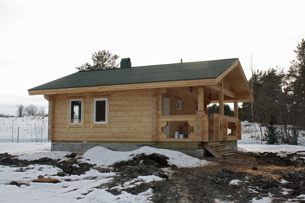 Баня на берегу Вуоксы