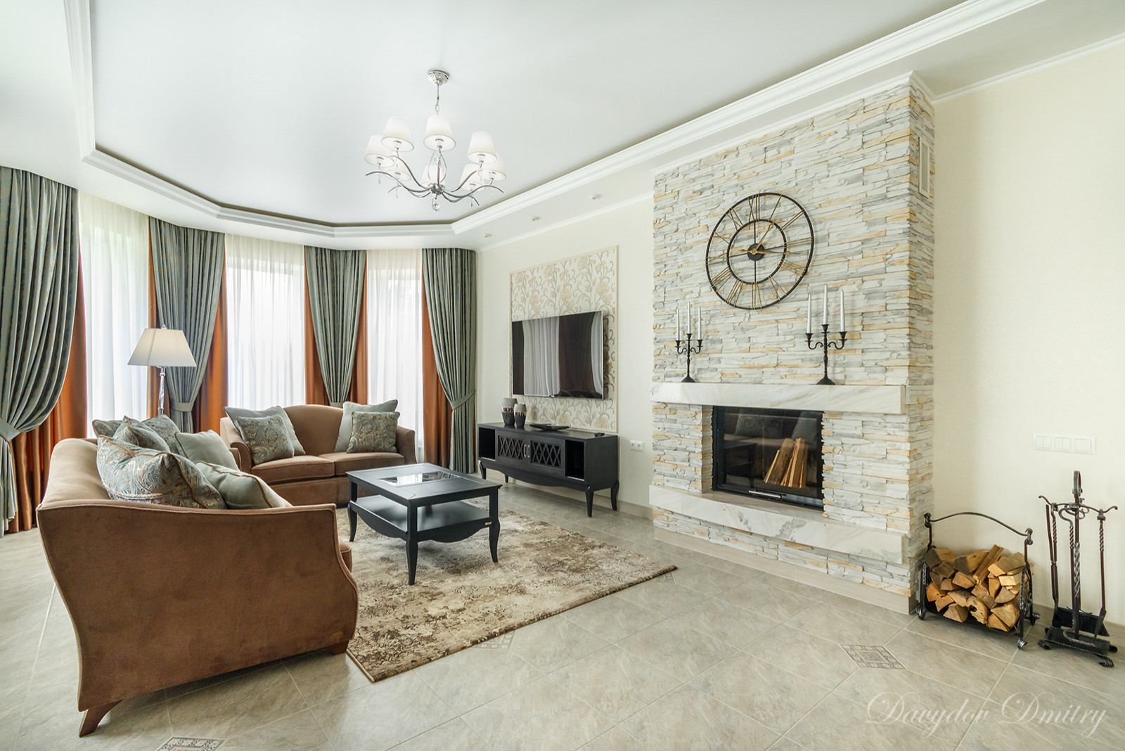 Интерьерная съёмка дома в посёлке Лисий Нос