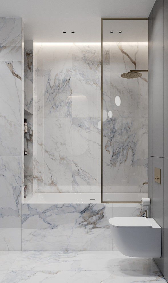 Брутальный интерьер квартиры 85 кв.м. в Москве. Проект