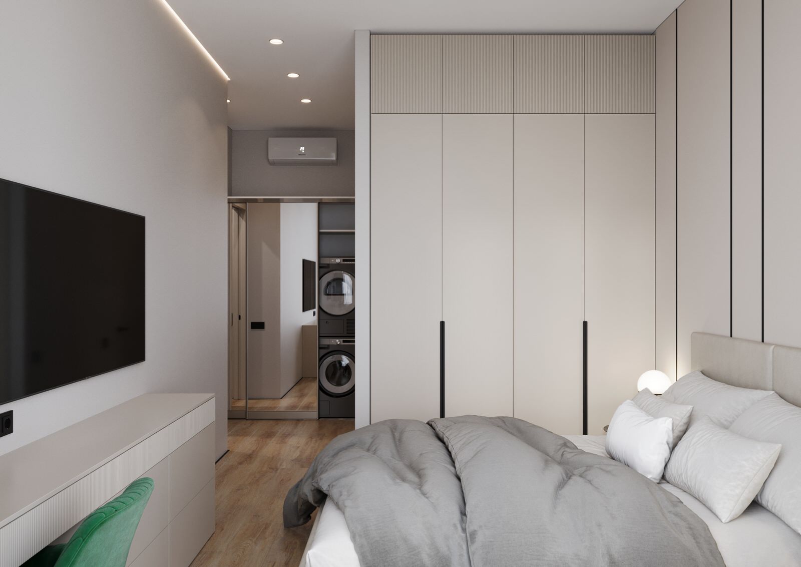 Функциональный минимализм для молодой семьи