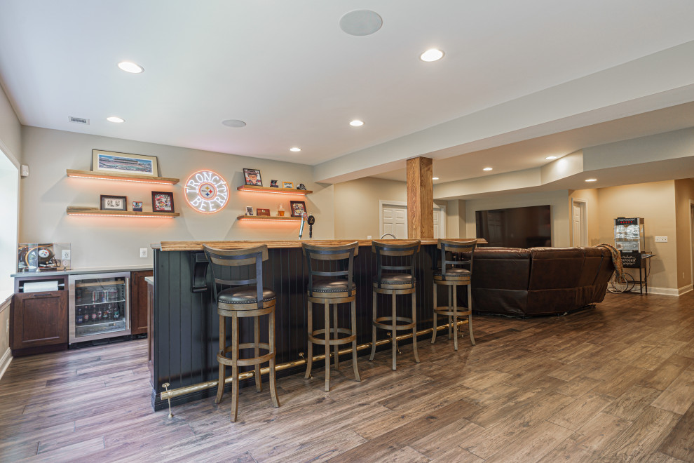 Clifton Custom Basement Bar