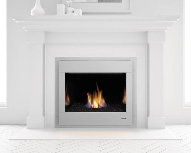 Heat Glo 6000 Modern Gas Fireplace Contemporary Living Room