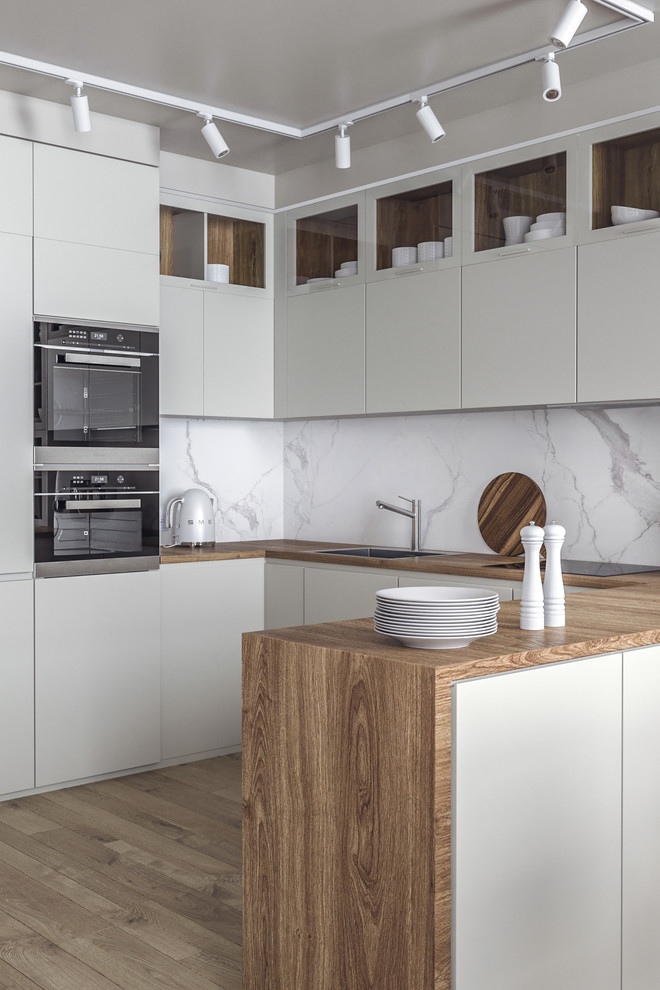 Интерьер кухни в  ЖК Загородный Квартал