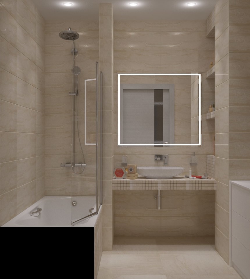 Проект трехкомнатной квартиры для семьи из 3-х человек