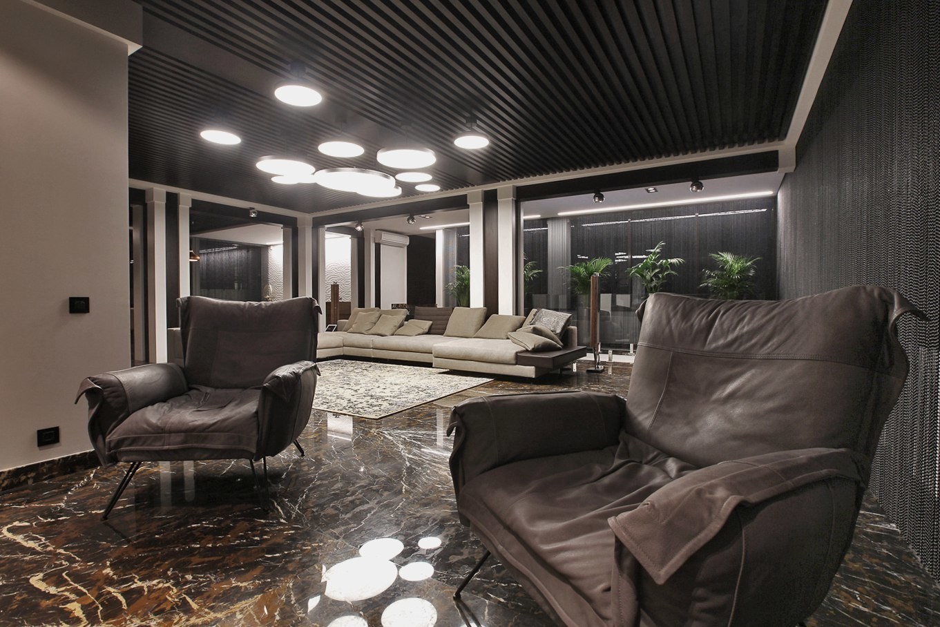 Проект 81 - Интерьер пентхауса