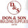 Don & Son Building Supplies