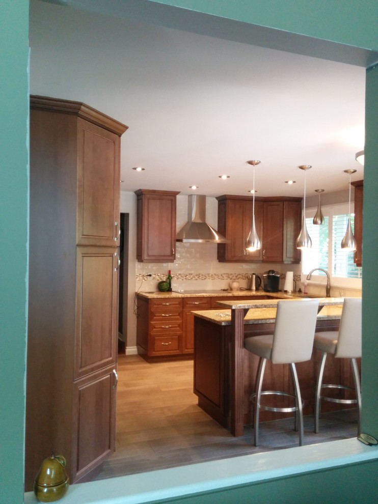 Kitchen - transitional kitchen idea in Ottawa