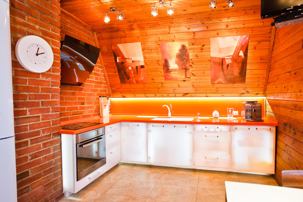 Кухня в загородном доме