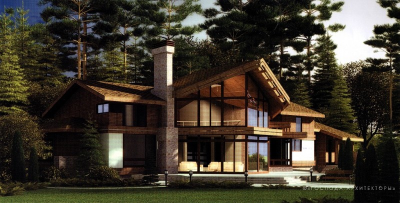 Двухэтажный коттедж "Матисс"