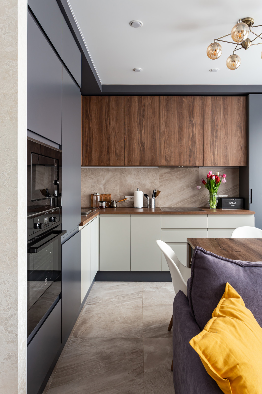 Угловая кухня в ЖК Домашний