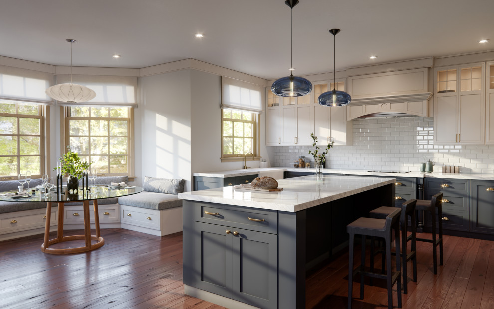 Kitchen - transitional kitchen idea