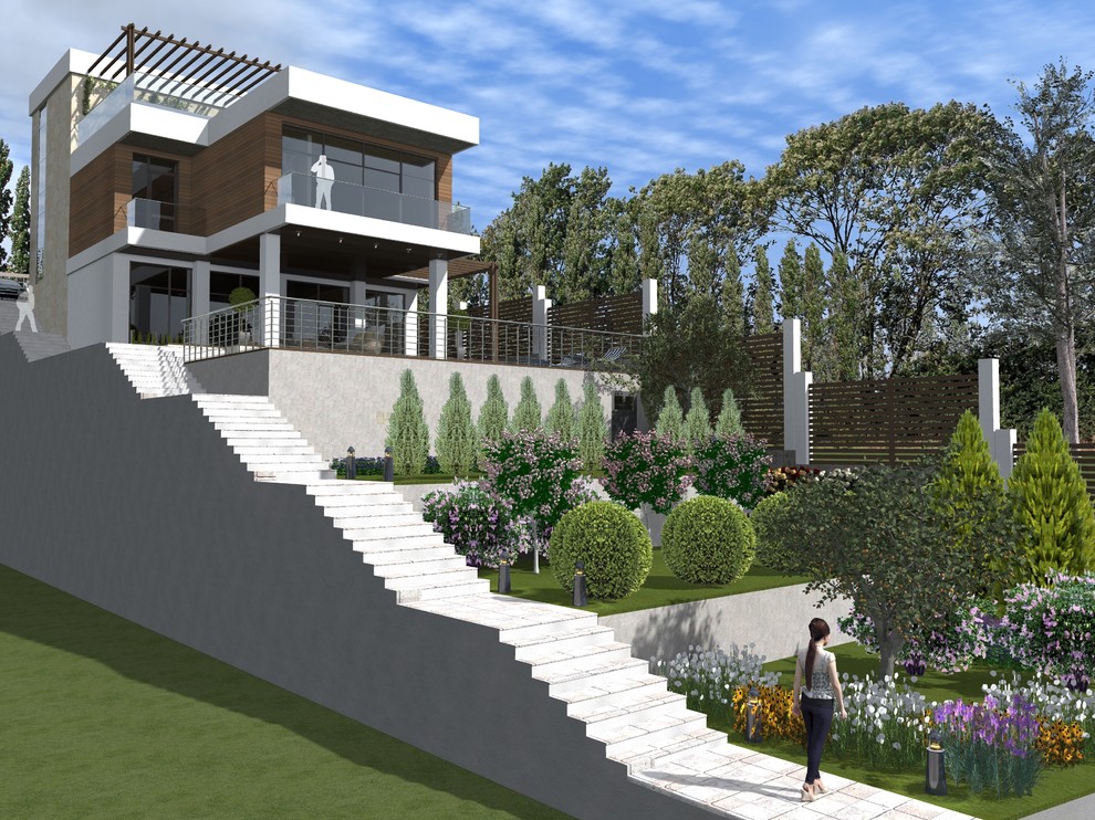 Жилой 2х этажный дом