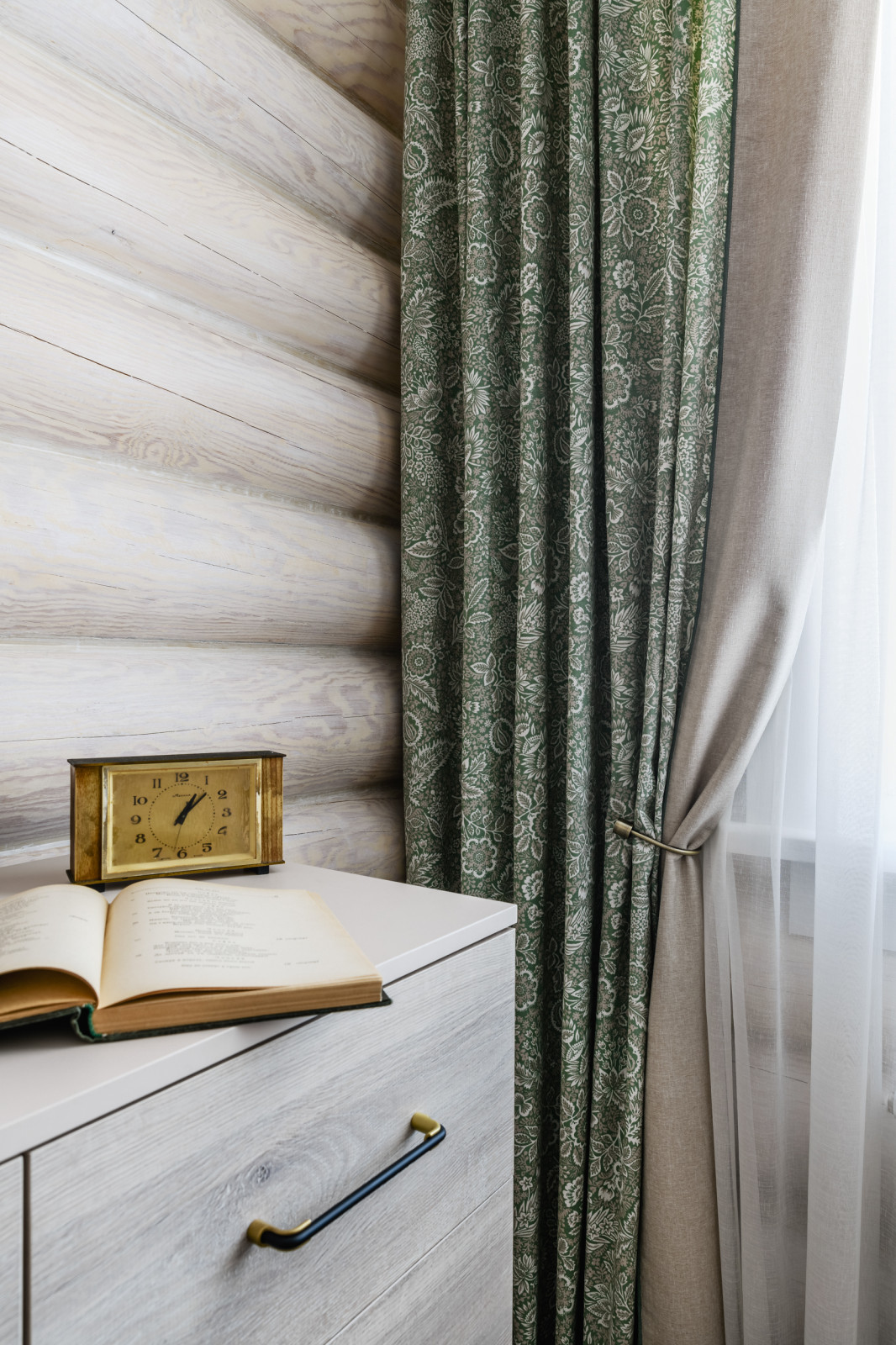 Фотосъемка штор для спальной комнаты