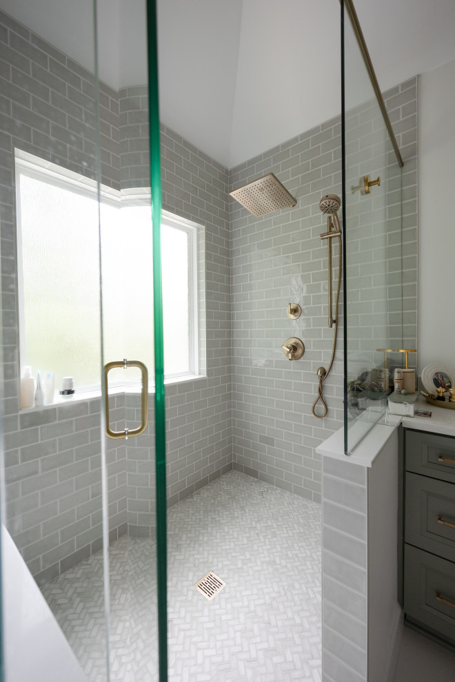 Luxury Master Bathroom & Custom Walk-In Closet Woodstock