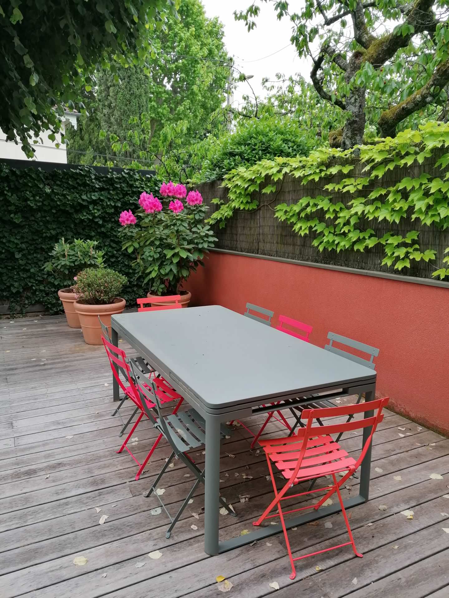 Aménagement cour intérieure & terrasse en bois