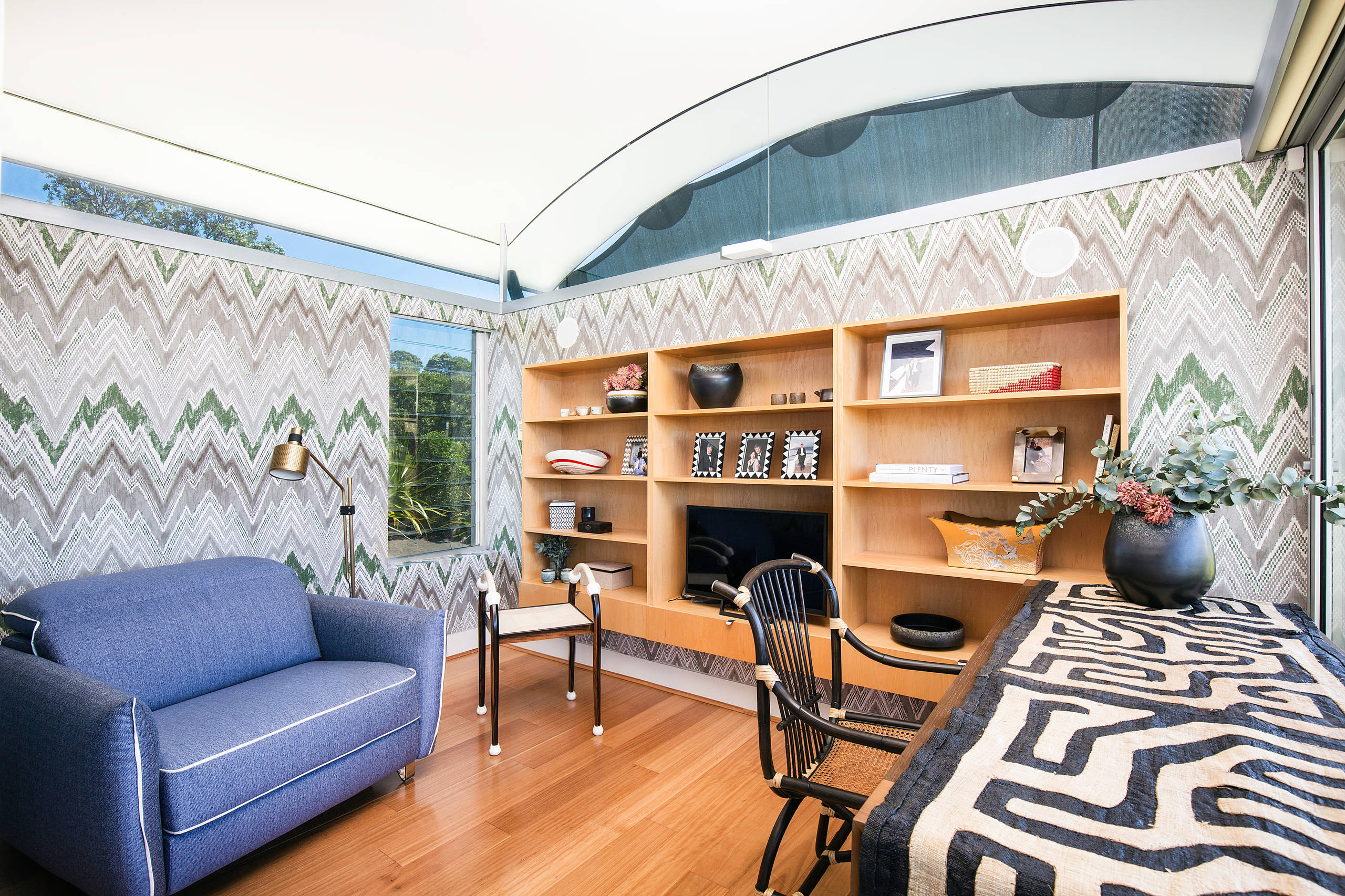 living room transformation