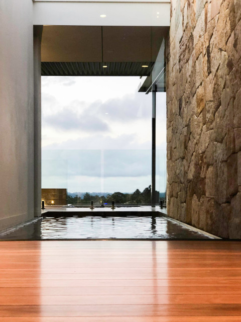 Johnston Resience contemporary-pool