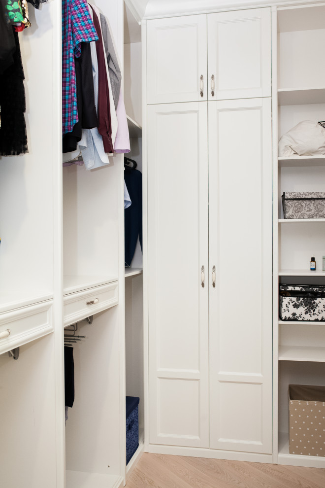 Белая гардеробная