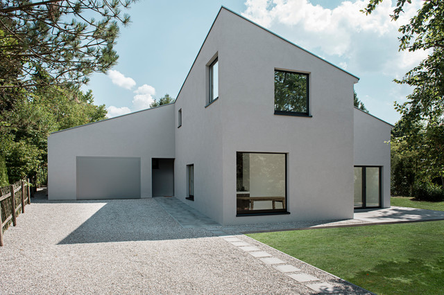 Neubau Einfamilienhaus contemporary-house-exterior
