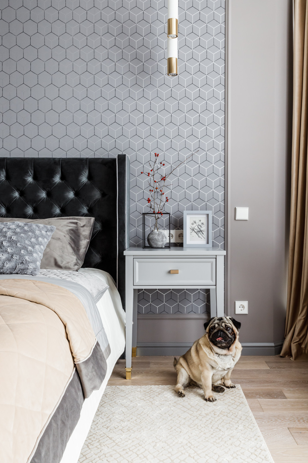 Проект "Квартира в серых оттенках" дизайнера Алисы Свистуновой