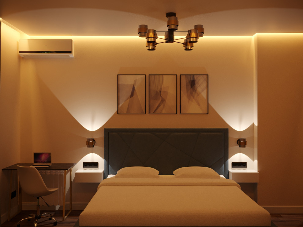 Дизайн-проект трехкомнатной квартиры.