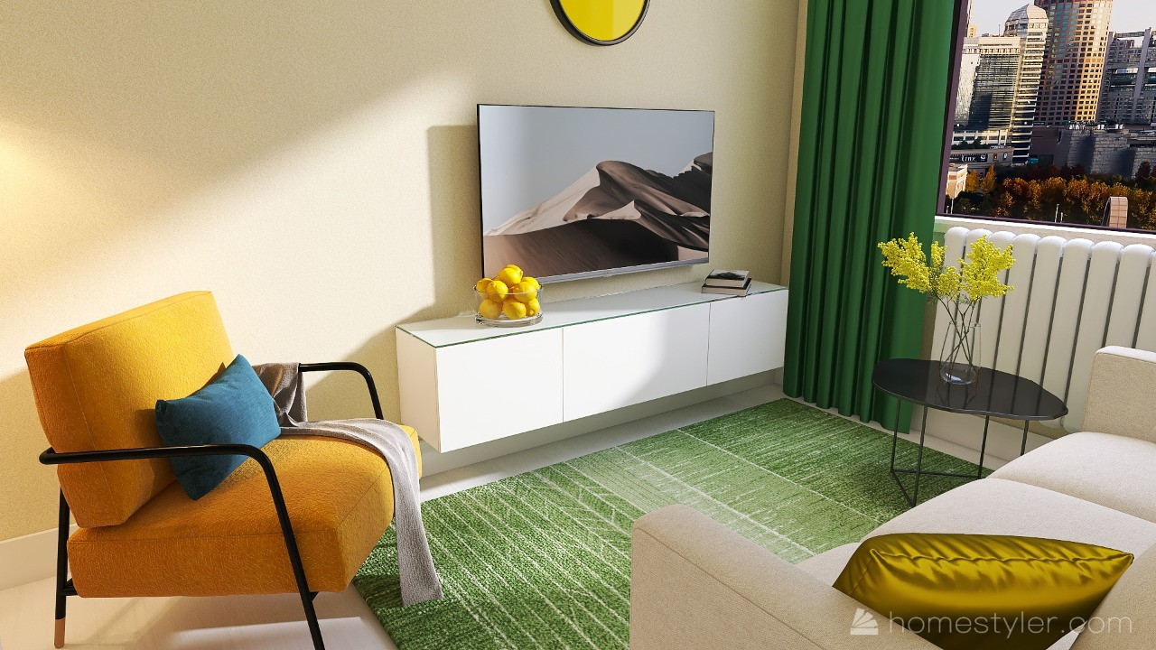 Крошечная, но очень уютная квартира 23 м2