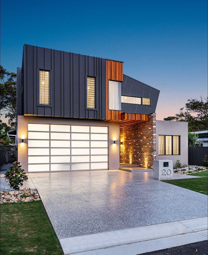 Clear Acrylic Garage Door Contemporary Garage Central Coast by