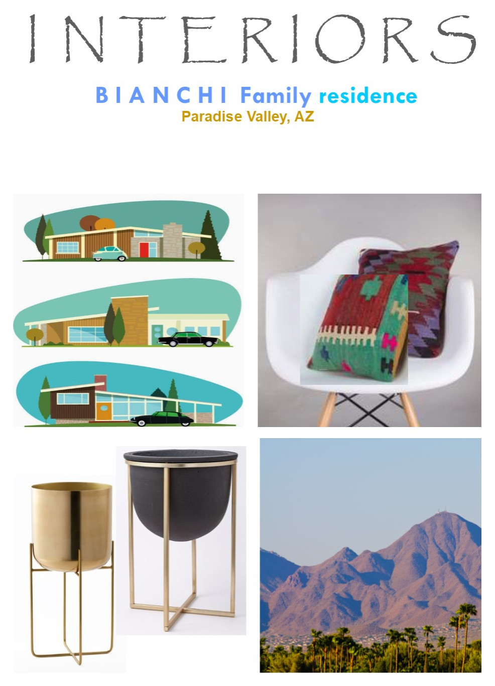 Mid Century Vibe Family Room