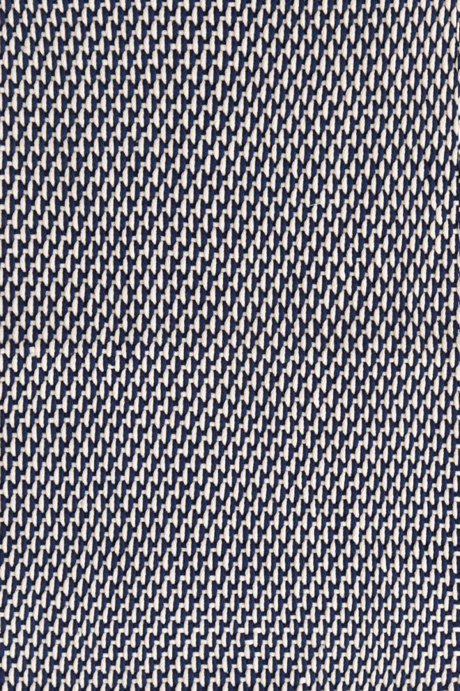 TwoTone Rope Navy/Ivory Indoor/Outdoor Rug, 6'x9' Contemporary