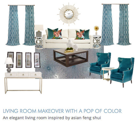 An Asian Inspired LIVING ROOM - Asian - Living Room - San Francisco