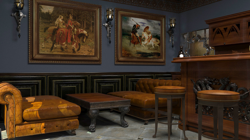 Комната отдыха . По мотивам готики.